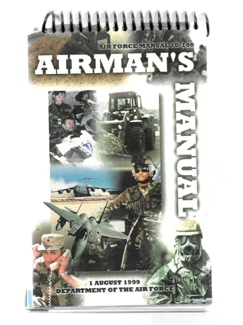 Air Force Manual 10-100 Airman's Manual 1999 Department of the Air Force